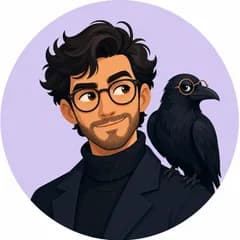 Raven portrait
