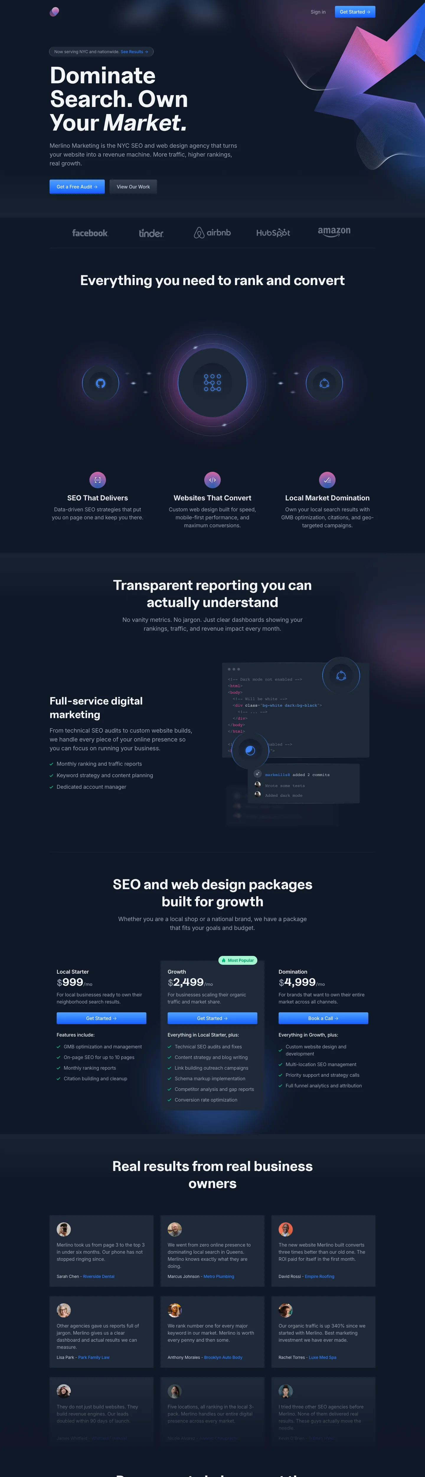 Neon full page preview