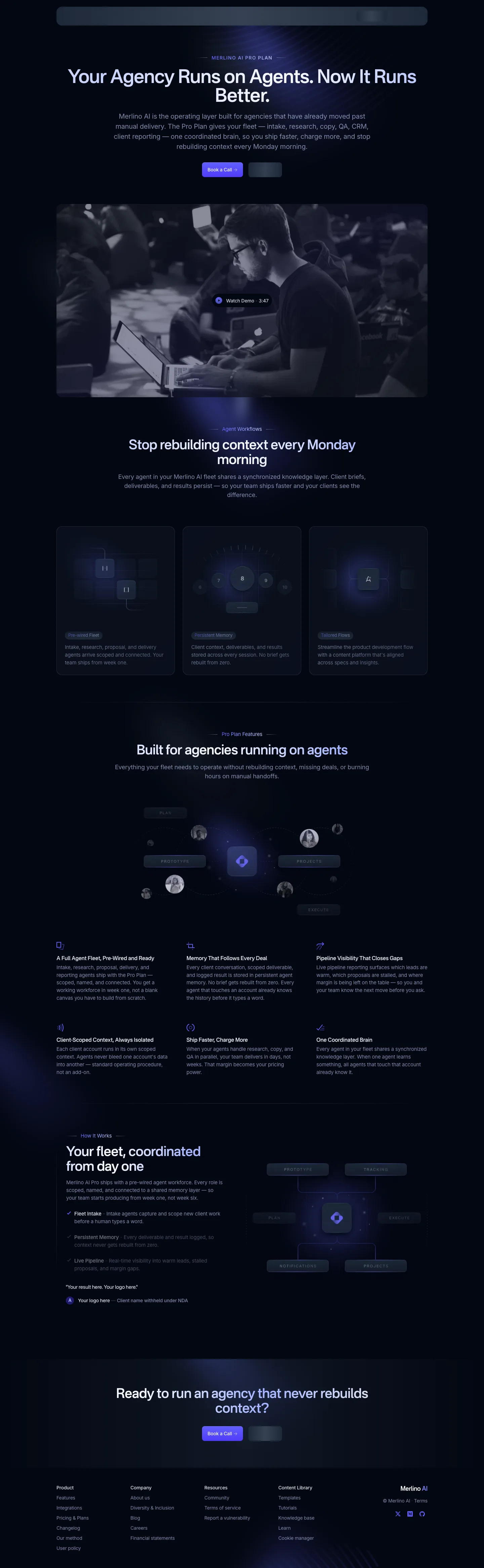 Open Pro full page preview