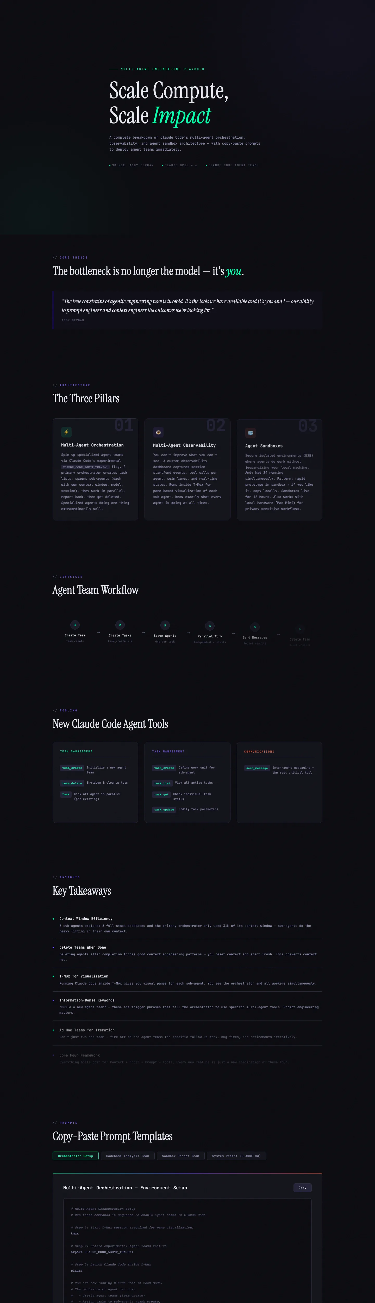Multi-Agent Orchestration full page preview