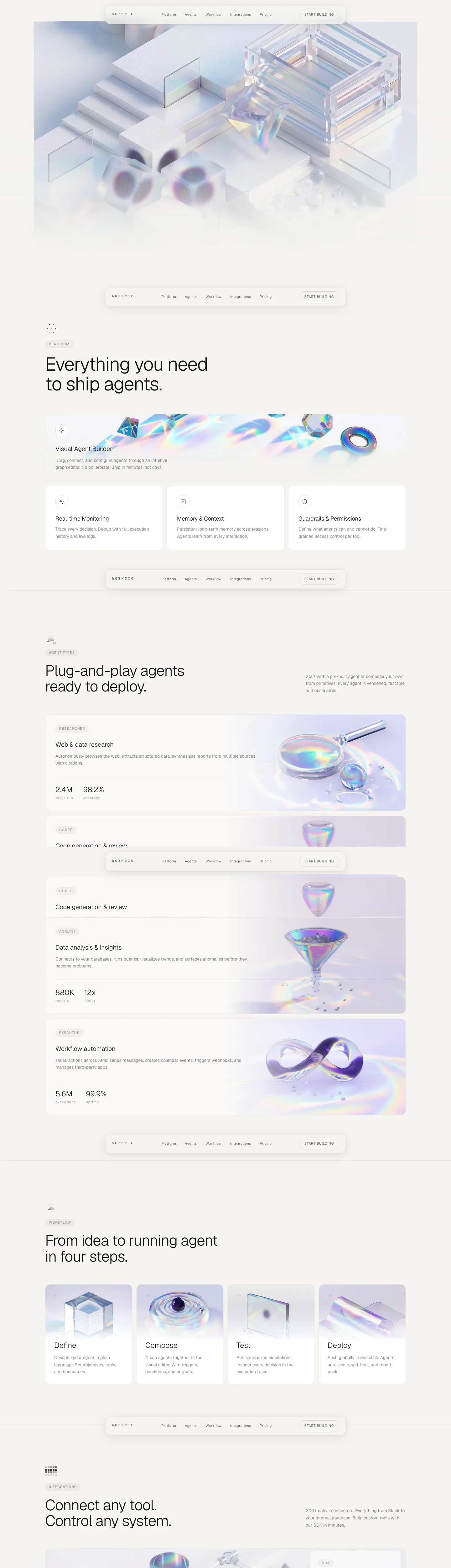 Agentic: Build and Orchestrate full page preview